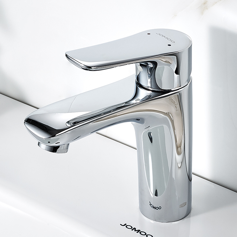 九牧卫浴官方铜面盆水龙头卫生间台上洗手盆洗脸盆台盆冷热水龙头