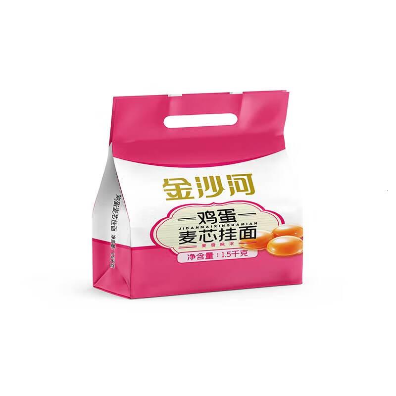 金沙河金沙河鸡蛋麦芯挂面3斤