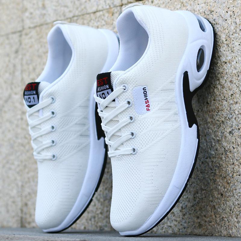 骆驼潮运动鞋男2021春秋新款潮鞋男士防滑防臭学生网面鞋白色跑步男