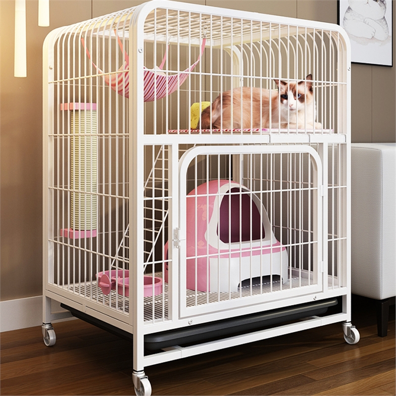 猫笼子米妮家用室内猫别墅超大自由空间带厕所两层三层猫咪窝猫舍猫屋