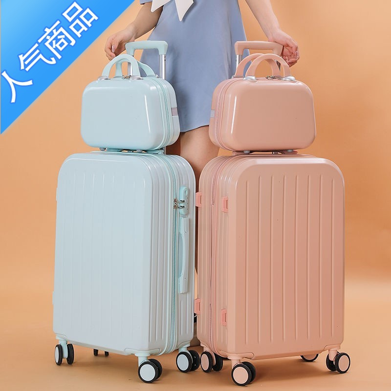 封后24行李箱女小型轻便20寸学生ins网红新款密码箱子26旅行拉杆箱潮