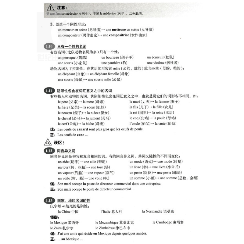 [正版] 法语现代语法 毛意忠著 实用法语语法练习法语语法书籍 法语自学入门法语自学 零基础法语自学TEF考试书籍 上海高清大图