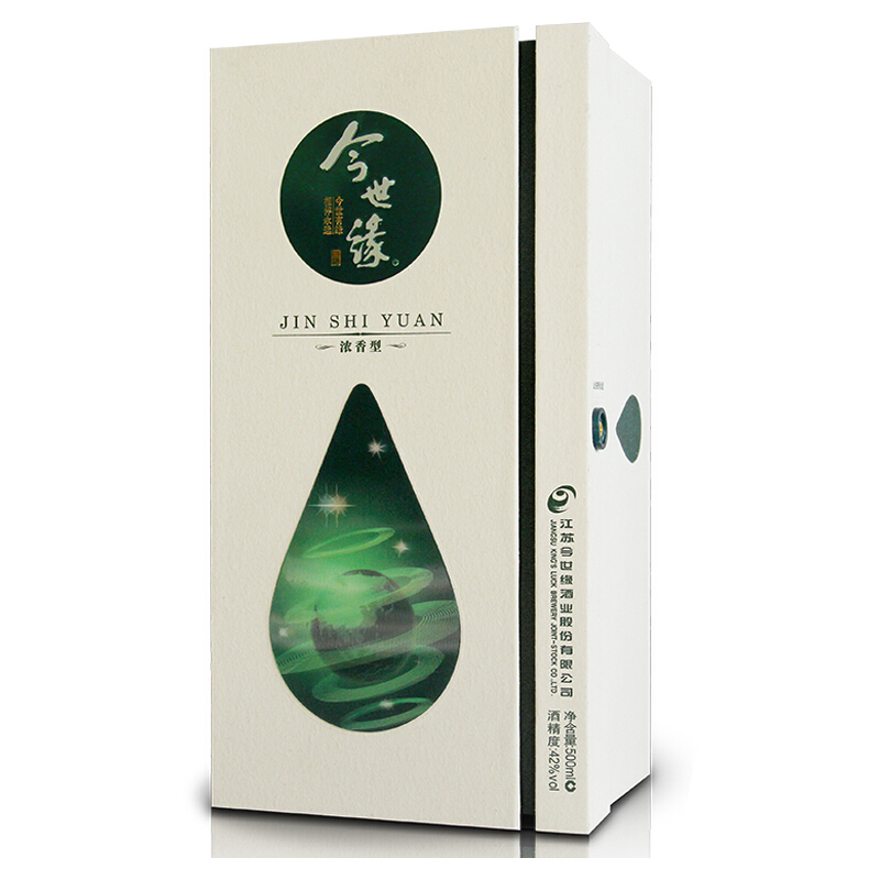 今世缘生态系列江苏白酒 生态地球42度500mL*1瓶