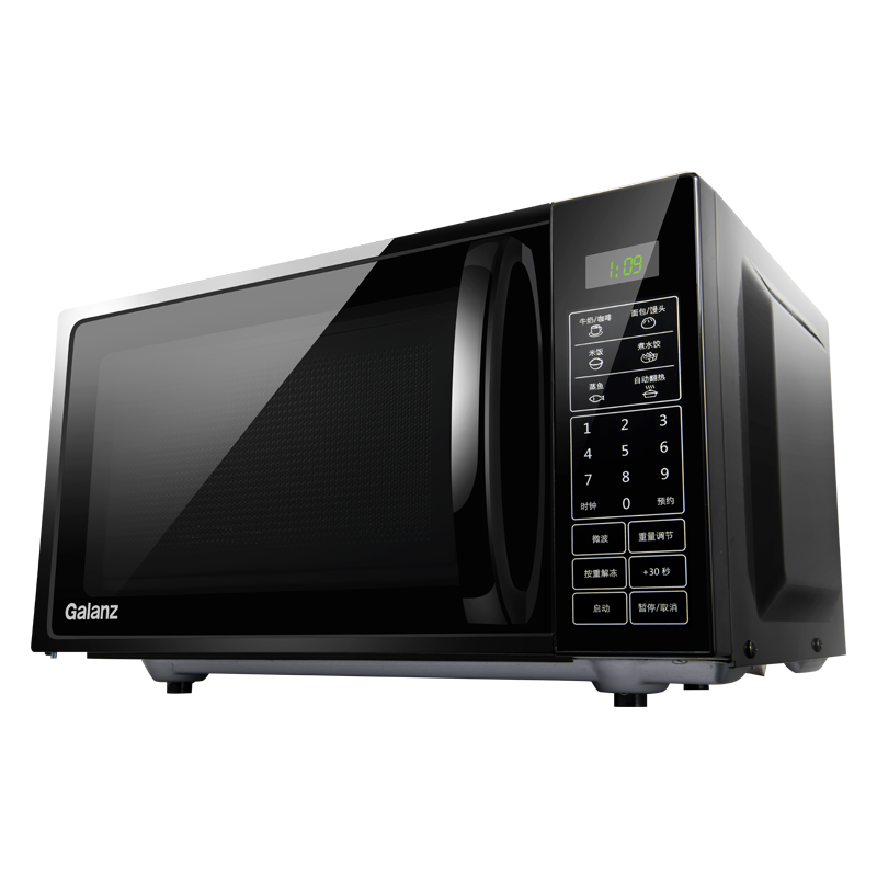 格兰仕微波炉家用小型迷你多功能一体智能平板预约旗舰黑色20l