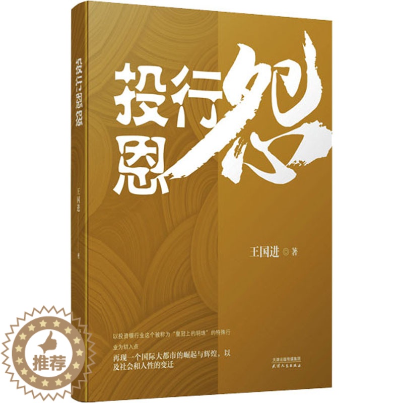 【醉染正版】投行恩怨 天津人民出版社 王国进 著 官场小说