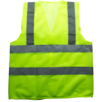 [苏宁自营]勒塔(LETA)工具 反光背心 环卫路政工地施工反光衣 汽车安全指挥执勤救援夜跑骑行马甲LT-PPE573