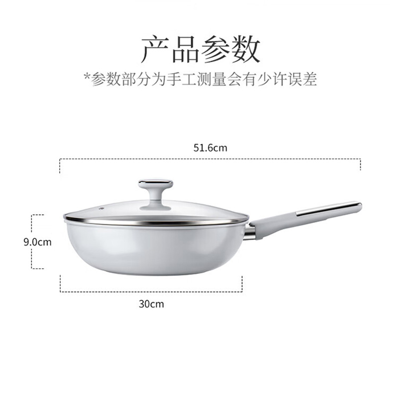 德世朗星耀系列不粘炒锅 DFS-C981A高清大图