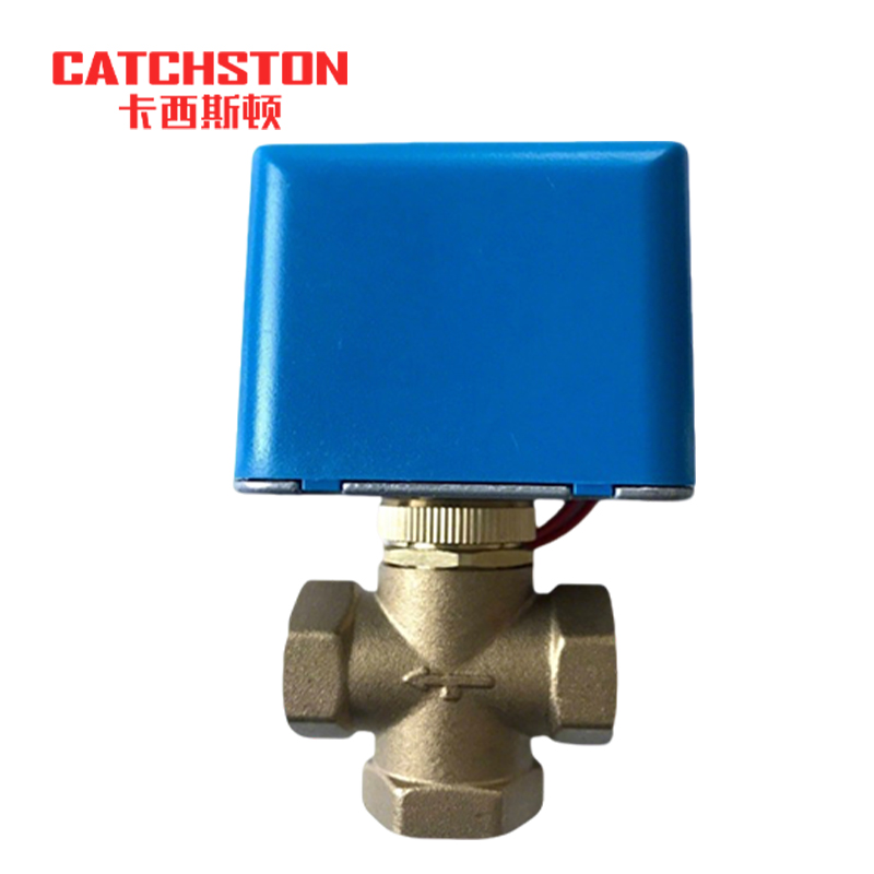 卡西斯顿 电动电磁阀 电动三通阀1寸 个高清大图