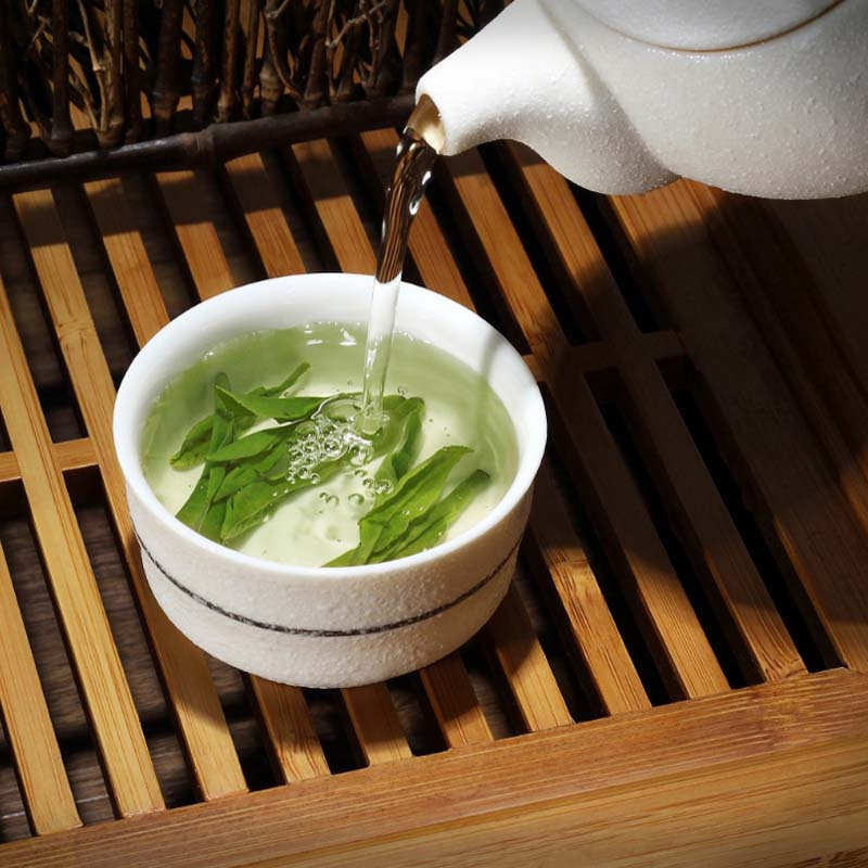 海茗清 精品龙井 250g 桶高清大图