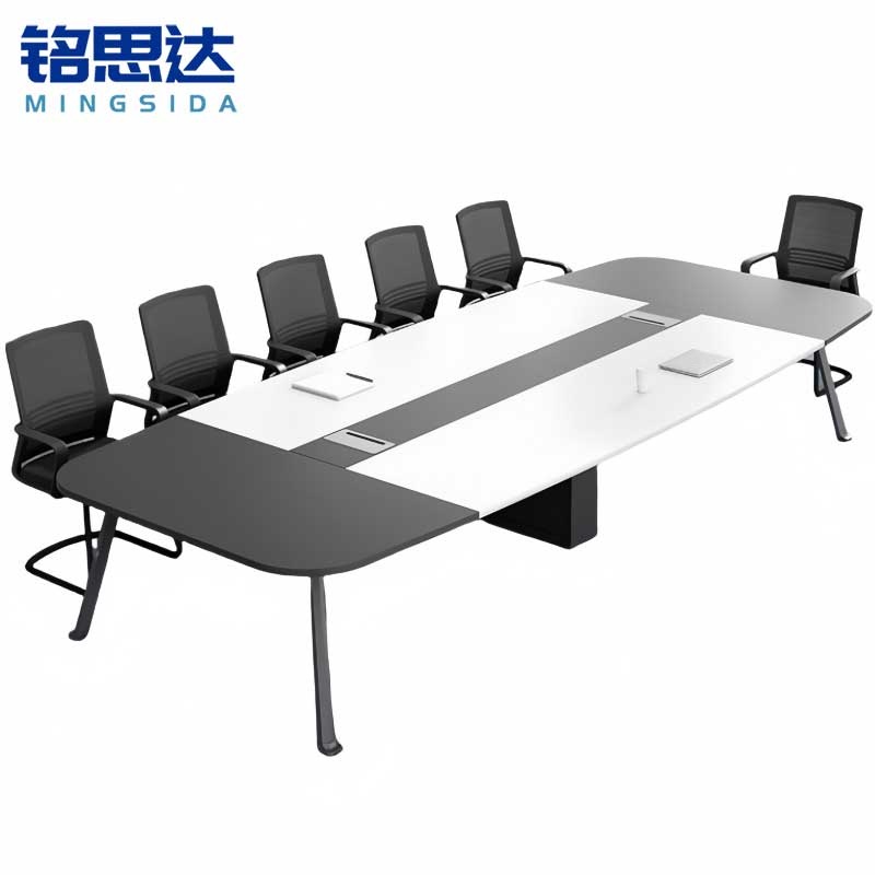 铭思达长条桌会议桌2.4米张