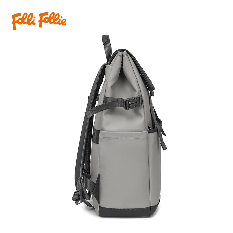FOLLI FOLLIE 商务简约修身双肩包FF-D003A高清大图