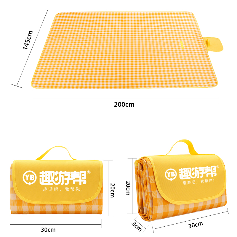 趣游帮牛津布野餐垫Y13高清大图