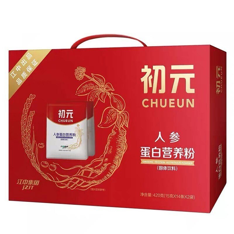 江中初元人参蛋白营养粉420g