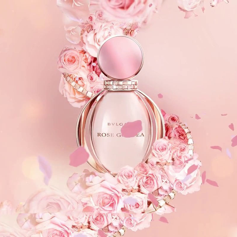 bvlgari宝格丽玫瑰金漾玫香女神女士香水50ml