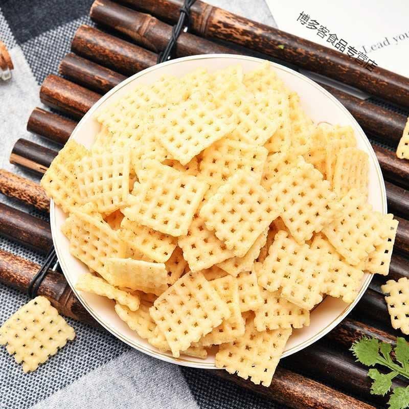 锅巴86g*3/10包8090后小时候怀旧零食烧烤麻辣锅巴多省图片