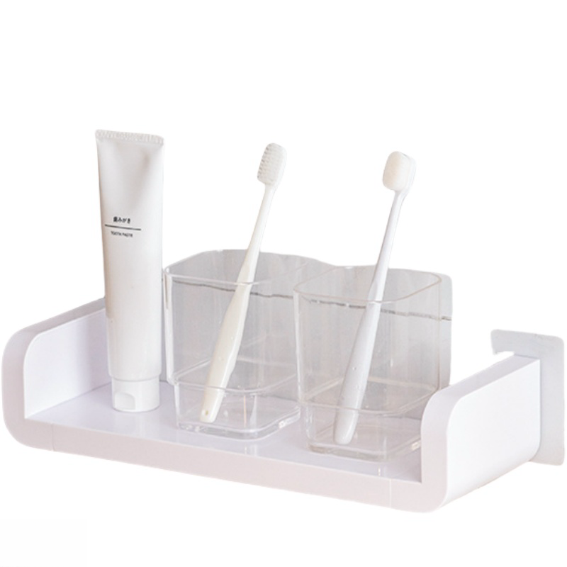 华立伟浴室置物架白色个高清大图