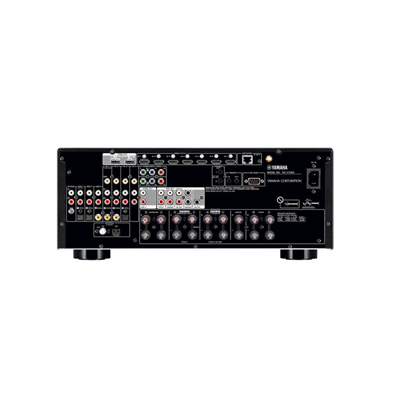 雅马哈(YAMAHA) RX-V1083 家庭影院影音AV蓝牙功放4K全景声7.1声道多声道功放 黑色