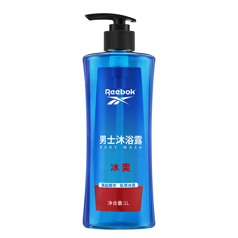REEBOK锐步醒肤沐浴露-激情400ml 男士沐浴乳旅行装