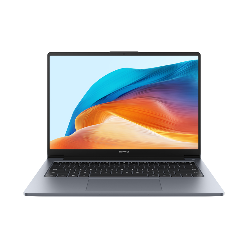 华为HUAWEI MateBook D 14 2023款 14英寸 13代酷睿i5-1340P 16GB+512GB 深空灰 锐炬显卡 笔记本电脑 轻薄本 16:10护眼全面屏高清大图