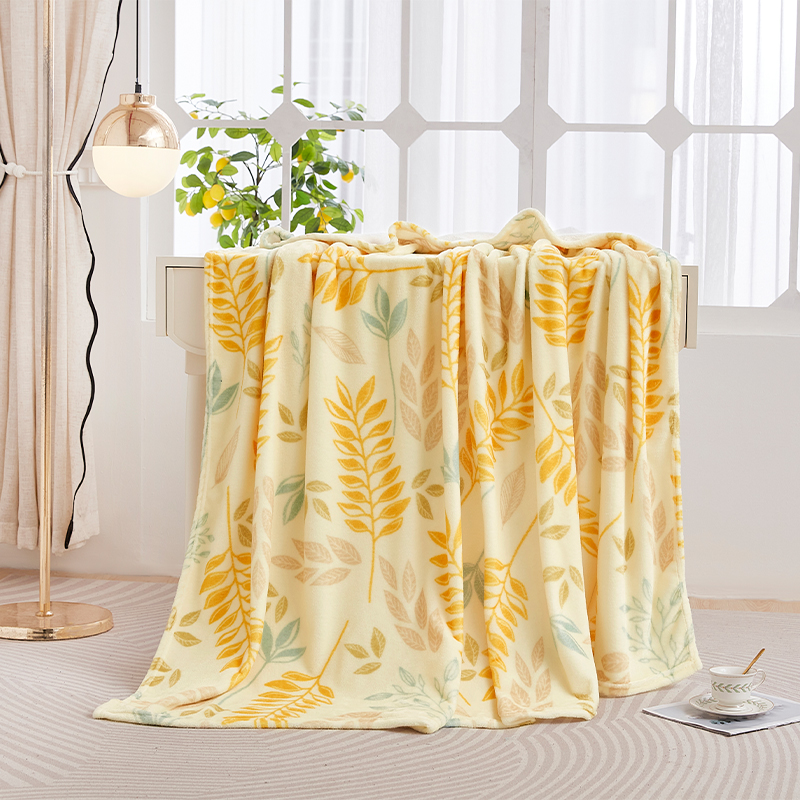 唐纳家纺 法兰绒四季毯 180*200cm/760g- TN-BK25018高清大图