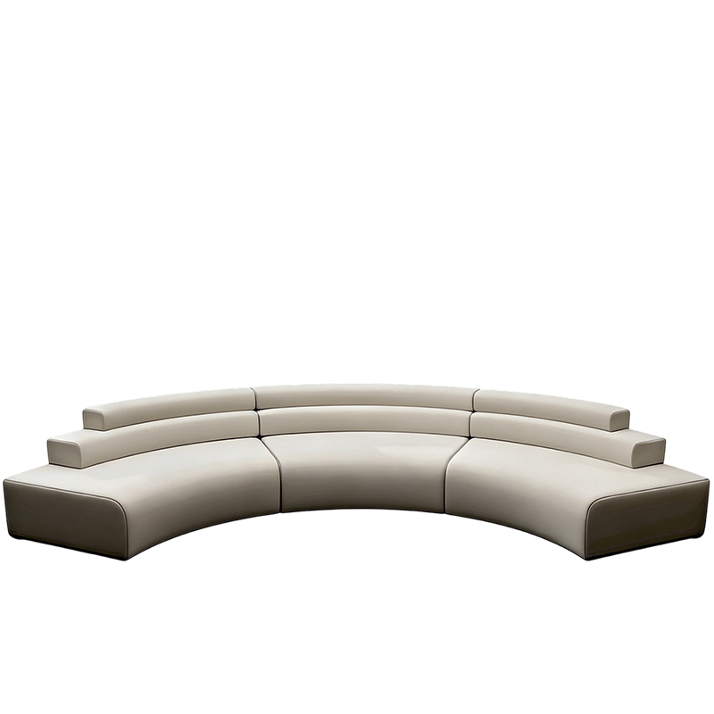 夸汌 弧角沙发 1.4m 米高清大图