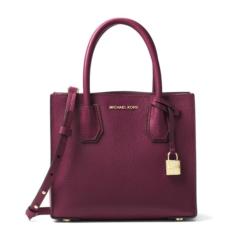 迈克·科尔斯(MICHAEL KORS)女包 欧美时尚硬牛皮小号锁头包 单肩包 手提包 女斜跨包 30F6SM9M2L