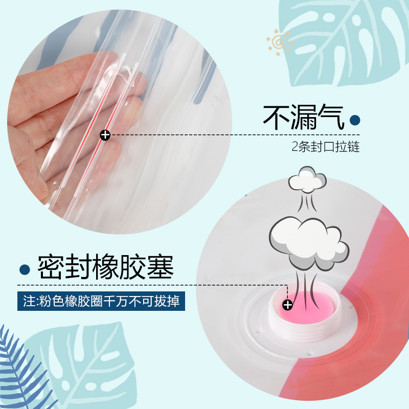 茶花压缩袋抽气款 免抽气款组合 电泵 手泵高清大图