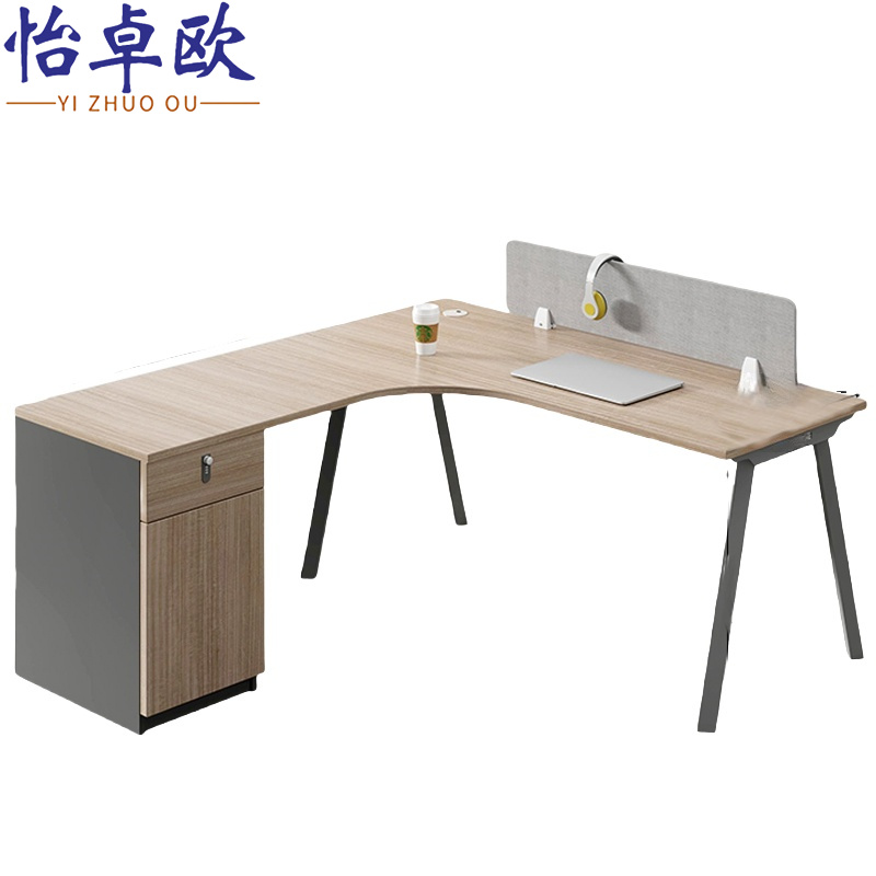 怡卓欧 职员办公桌 单人位张高清大图