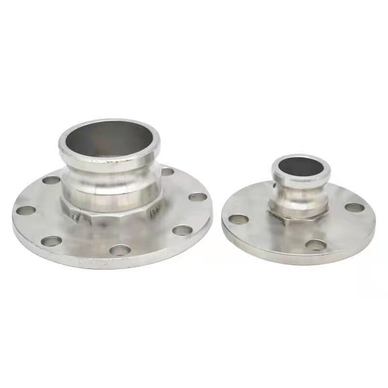 金具 板把式快速接头 F型带法兰 DN100mm 316不锈钢 单位:个