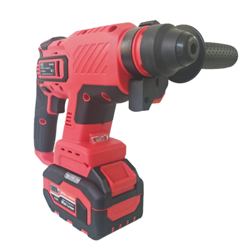 联岚充电式无刷锂电电锤电镐冲击钻/套高清大图