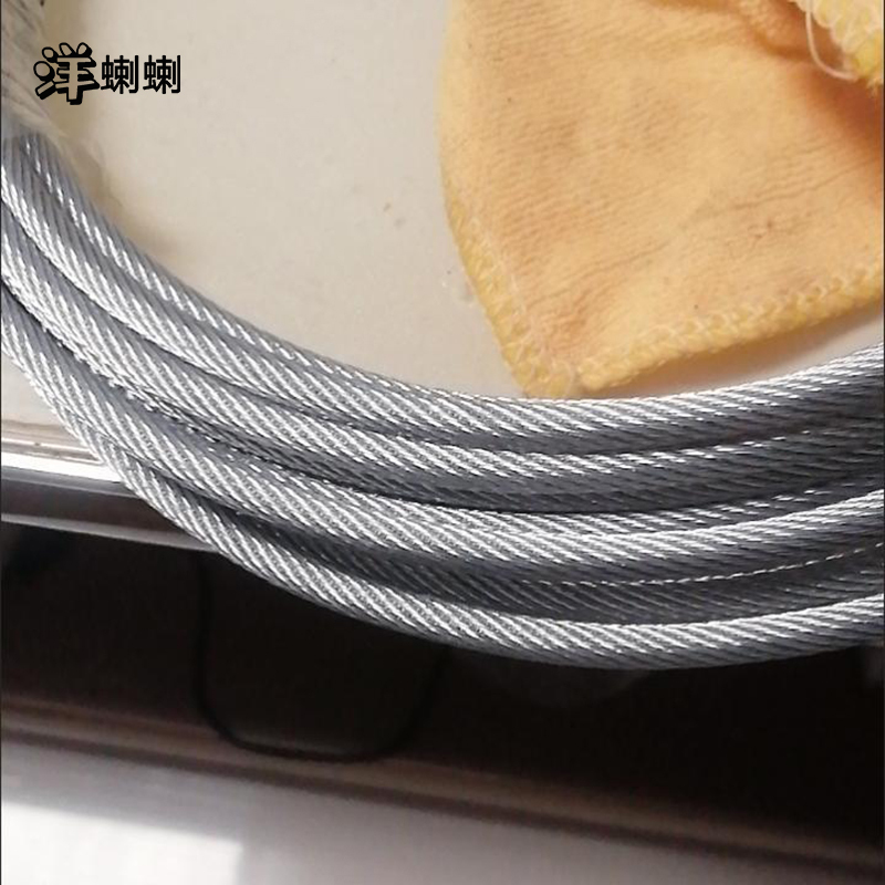洋蝲蝲 钢丝绳 14mm kg高清大图
