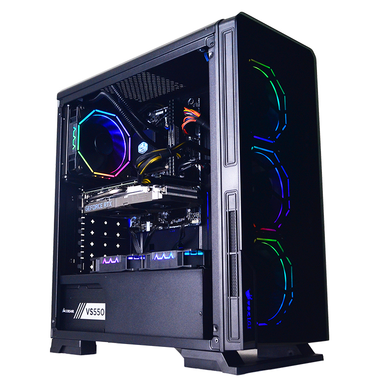 lgji710700十代2060super32g海盗船3000hz台式电脑吃鸡游戏主机台式机