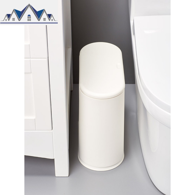 按压式垃圾桶卫生间大号有盖厕纸篓家用创意客厅厨房分类拉圾桶 三维工匠高清大图