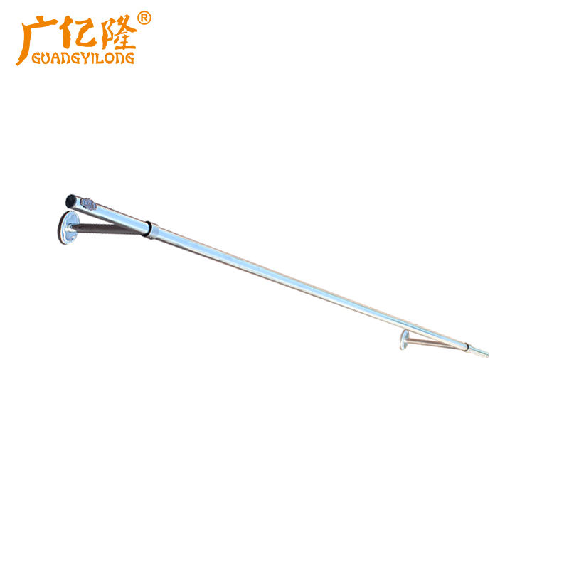 广亿隆不锈钢晾衣架衣帽架 晒衣杆WH-YG2525#D/套