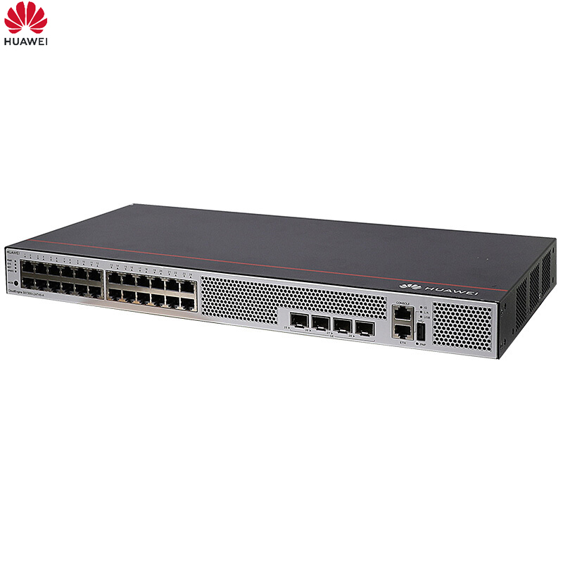 华为(HUAWEI)S5735S-L24T4S-A企业级交换机((24个以太网端口 4个千兆SFP 交流供电)