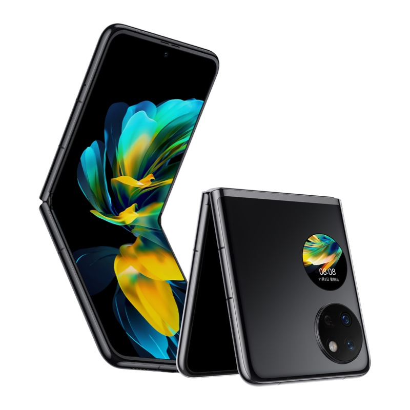 华为/HUAWEI Pocket S 256GB 曜石黑 鸿蒙操作系统3.0 轻巧可靠 智慧外屏 宝盒折叠屏手机 移动联通电信全网通