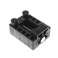 定做 修表工具手表开盖器撬刀开表器后盖维修换电池拆表器翘刀套装 55三爪开盖器+固定座套装+防水膏