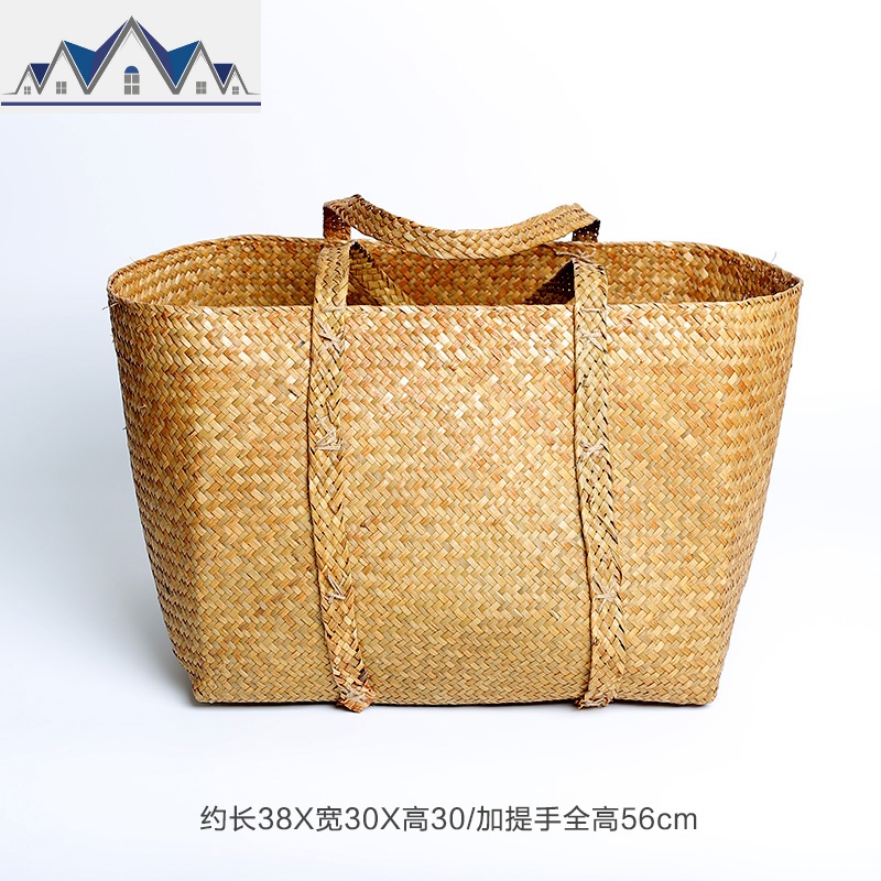 KENS浴室大号脏衣提篮洗衣篓编织手提袋 北欧创意家居编收纳篮 三维工匠高清大图