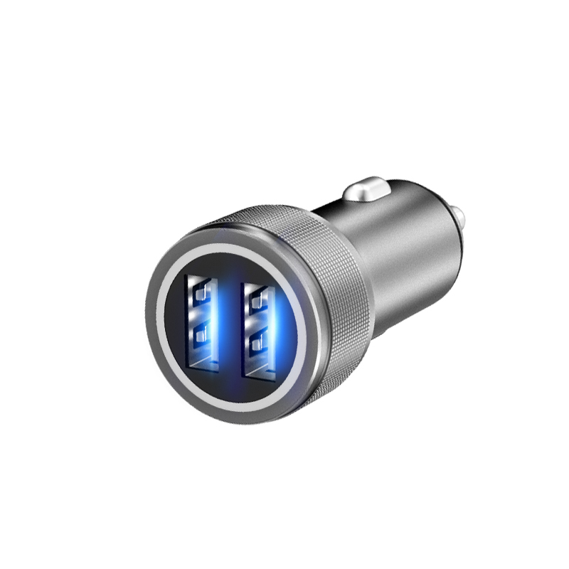 纽曼 车载充电器C39-2 灰色高清大图