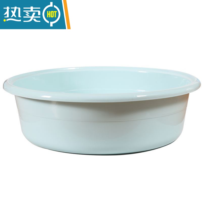 敬平大盆子洗澡大人洗衣盆家用大号特大号塑料盆加厚耐用特大号洗菜盆高清大图