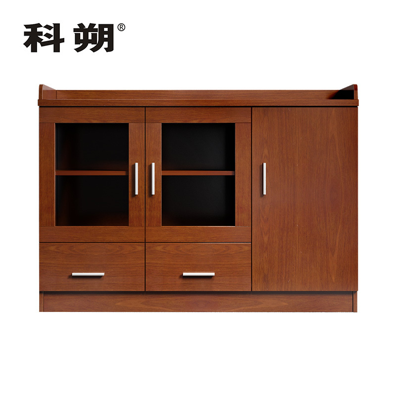 科朔 文件柜茶水柜三门柜资料柜木质办公室茶水柜KSHS57