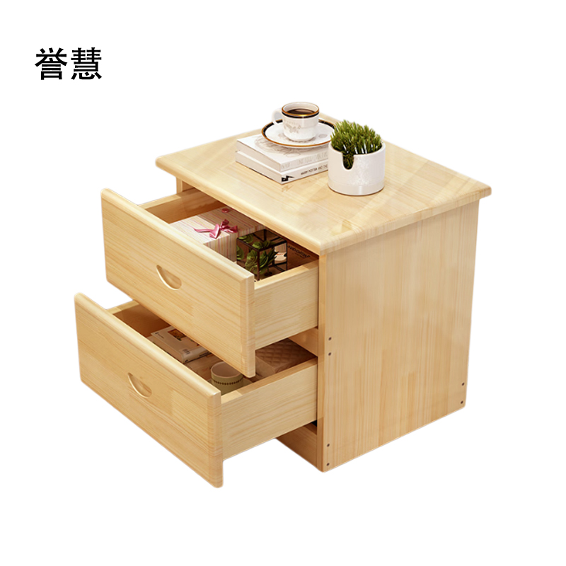 誉慧 床头柜 450*450*450H 件高清大图