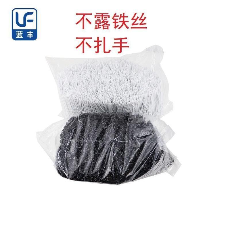 黑色 0.4毫米铁丝--偏软 5厘米 12000根 数据线扎线 耳机扎线 电线电缆捆绑扎线 工艺品扎丝 束线捆扎线