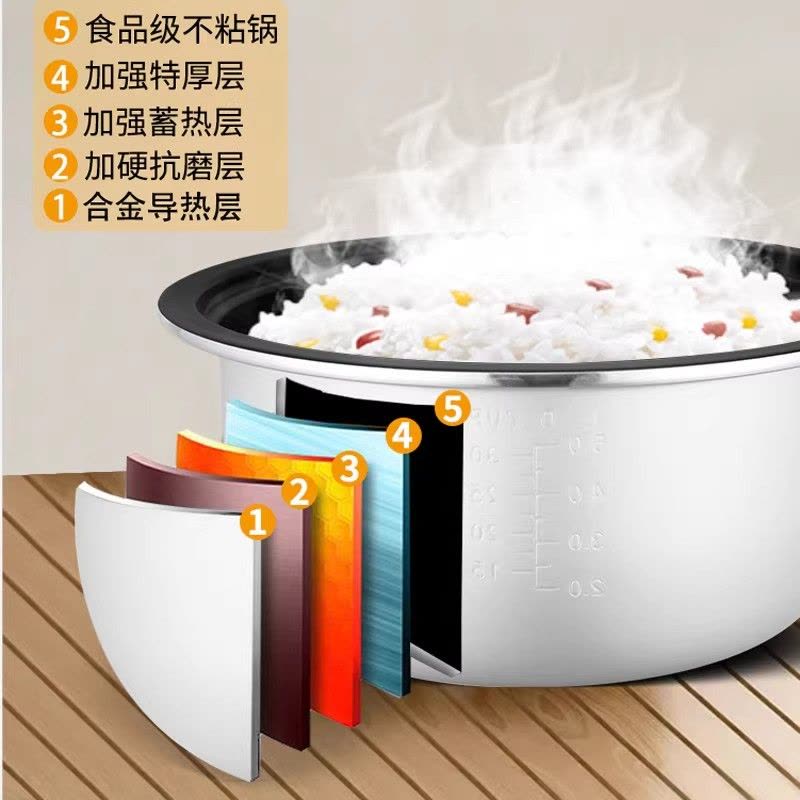 peskoe/半球商用大电饭锅8L13L45L10-60人用不粘老式超大容量8升 特厚不粘胆[8-10人]图片