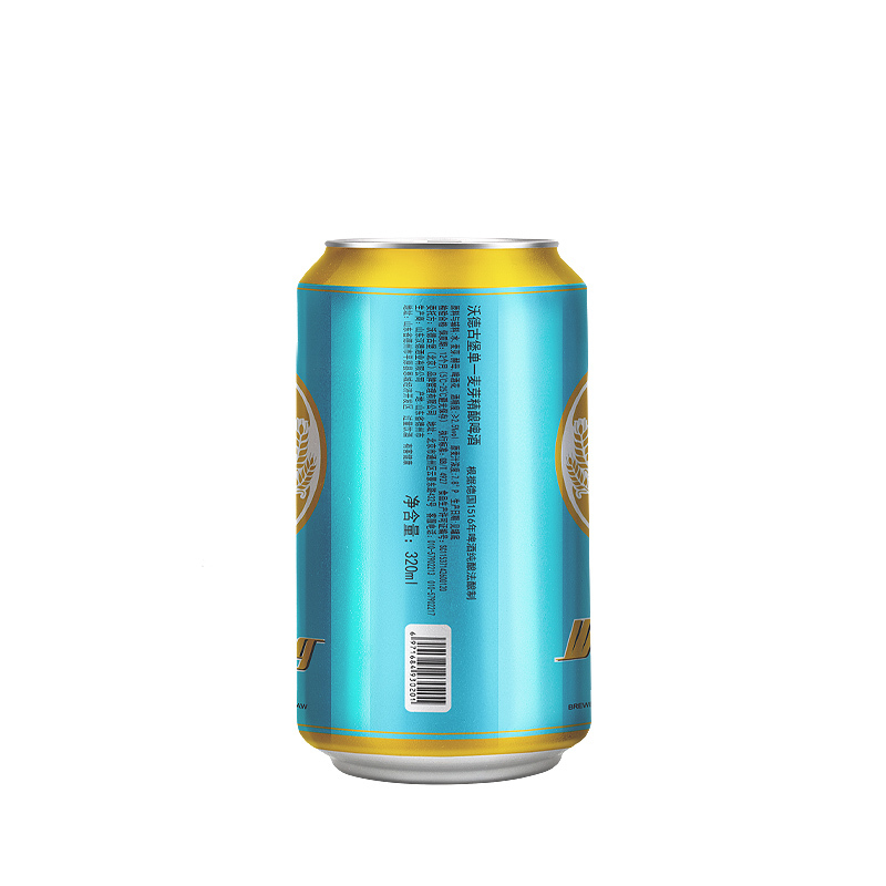 沃德古堡wurderburg 单一麦芽精酿啤酒320mL*6听国产整箱装清澈型