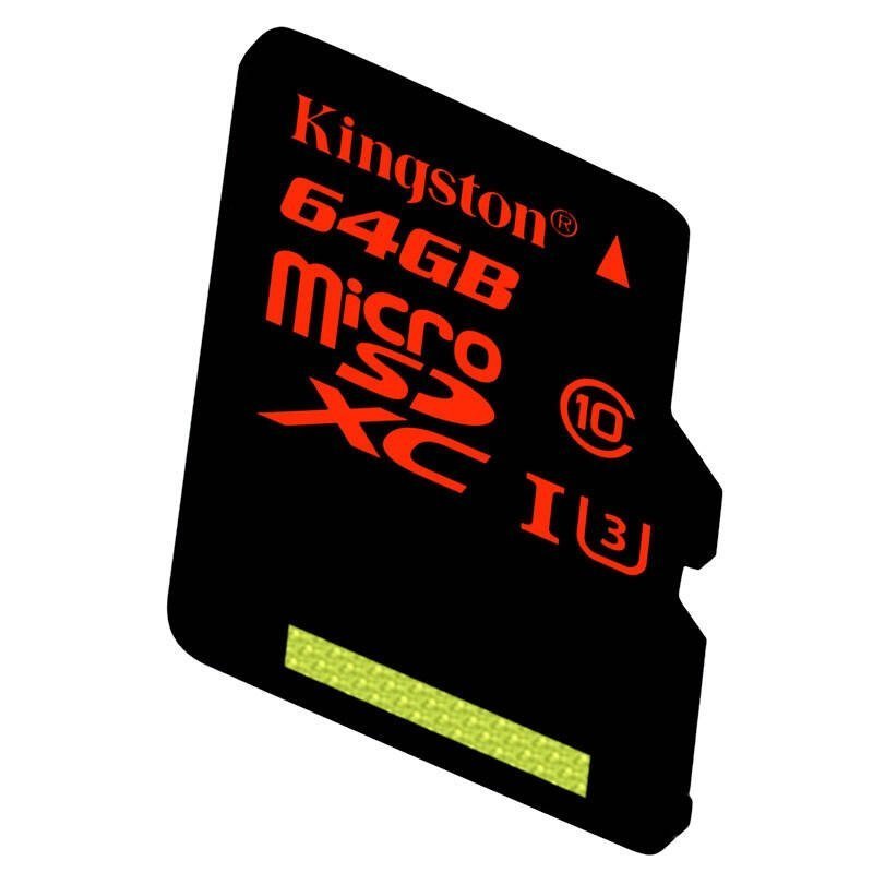 金士顿(Kingston)TF存储卡(Micro SD)64GB 读90MB/S写80MB/S