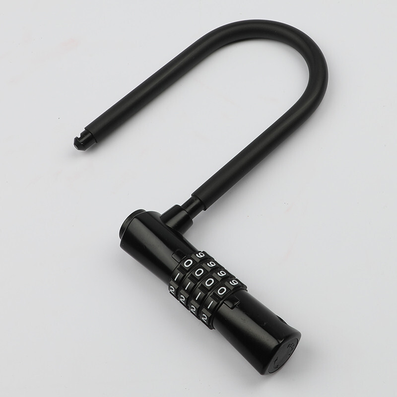 赛拓santo四位密码u型锁自行车锁越野车锁箱锁柜门锁0473