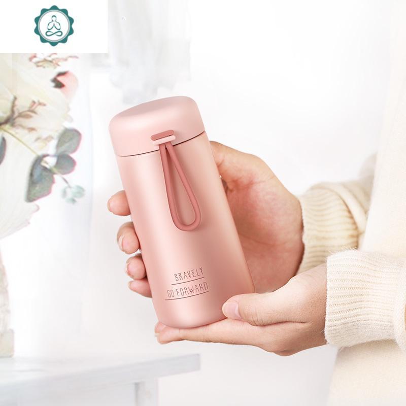 保温杯小号小巧女士学生迷便携简约好看的水杯子可爱超萌仙女外出封后