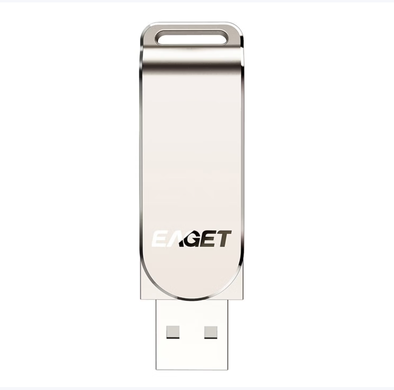 忆捷(Eaget) F60 USB3.0 32GB U盘 高速全金属 金属色高清大图