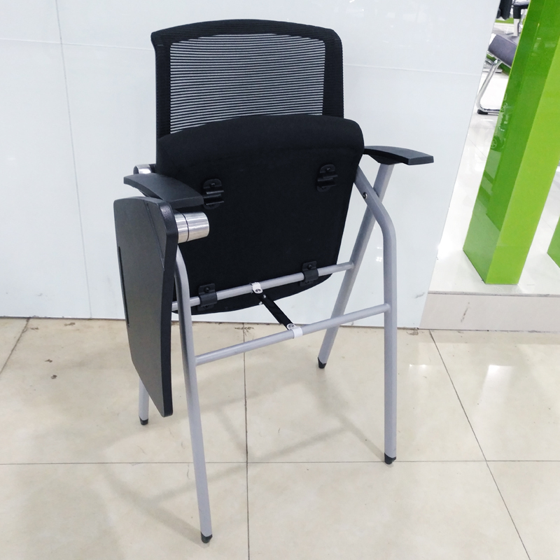 永格培训椅子带写字板会议室椅桌椅轻便办公椅一体学生会议桌椅